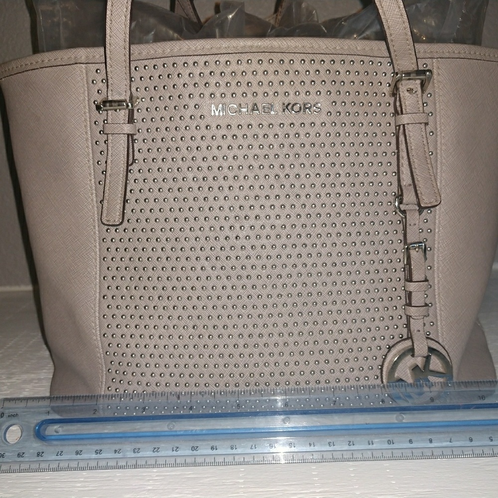 MK medium studed tote